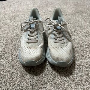 Dansko White and Blue Athletic Shoes